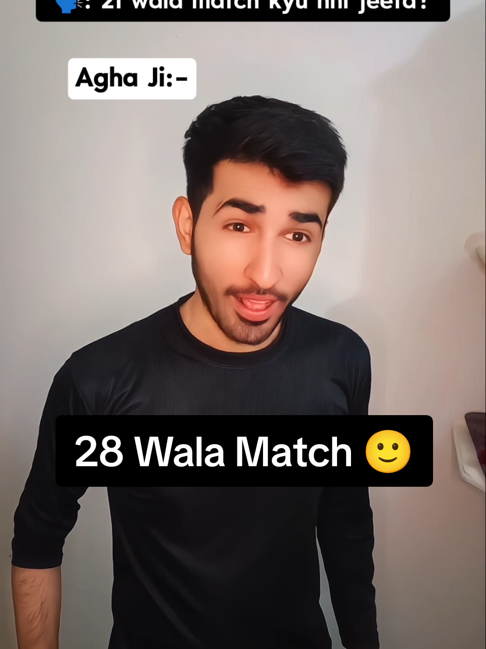 28 wala match chahiye 😂 #IndVsPakFinal   #FunnyCricket   #PakIndiaFinal   #ViralComedy   #fyp  [Pakistan vs India vibes, final match fever, fans gone wild, unexpected drama, funny cricket moment, laugh under pressure, meme energy, trending final, viral reaction, comedy twist, cheer and fear, fyp mood, big clash humor,]