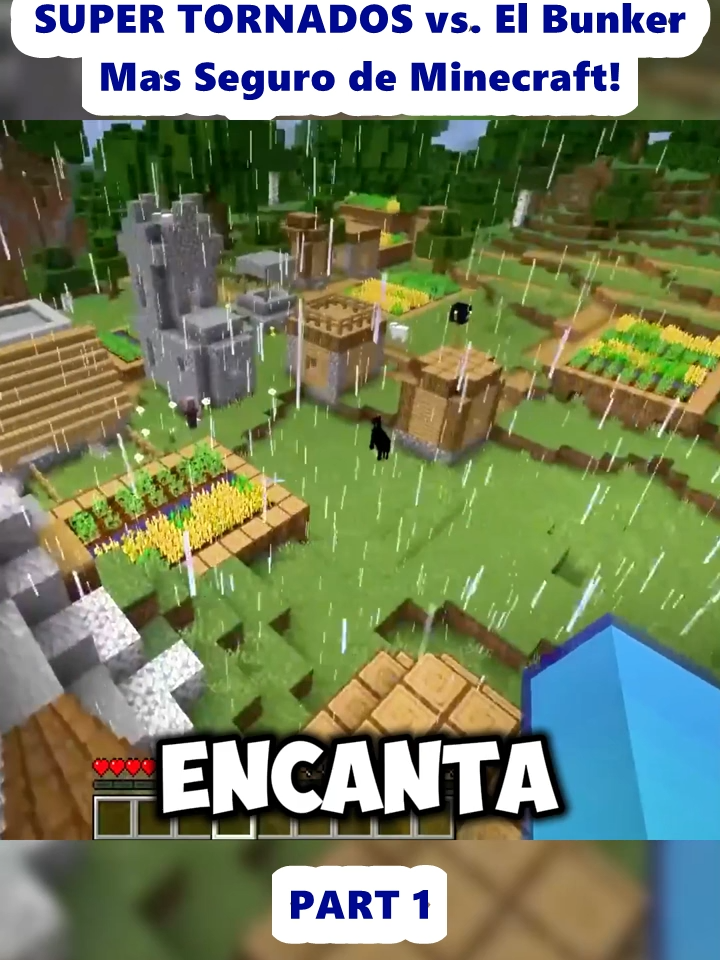 SUPER TORNADOS vs. El Bunker Mas Seguro de Minecraft! (1)