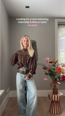 Looking for a cool marketing internship in ams or cph!! From feb 2026, any recommendations? 🤍🤍 #internship #marketing #amsterdam #copenhagen 