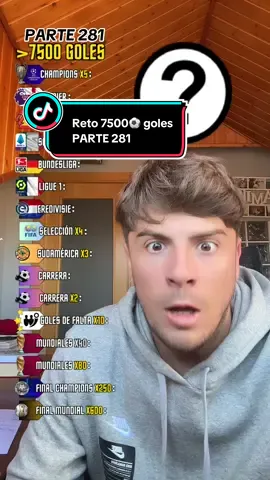 🤫🤫🤫🤫🤫🤫🤫🤫 NO SPOILER #reto #7500 #goles 