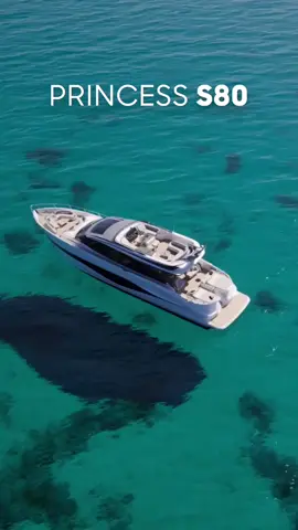 Smooth Sailing With The Princess S80 Yacht #louisvuitton #sxm #stbarths #privateyacht #luxurytravel 