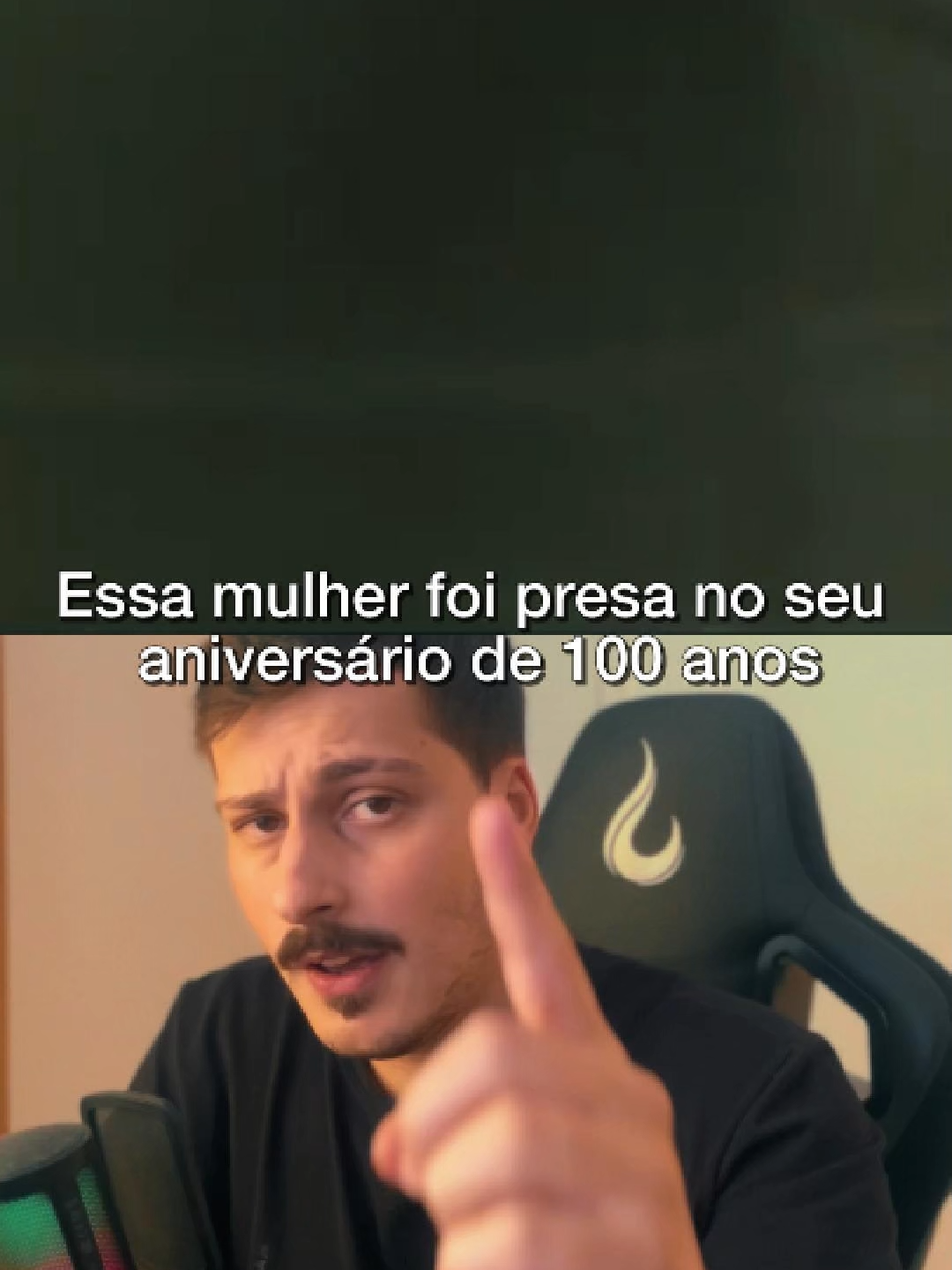 Ela foi presa no aniversário de 100 anos