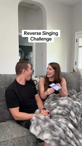 The app is called Dumb Reverse 🤣 #couples #reversechallenge #couplecomedy #coupleschallenge #marriagehumor 