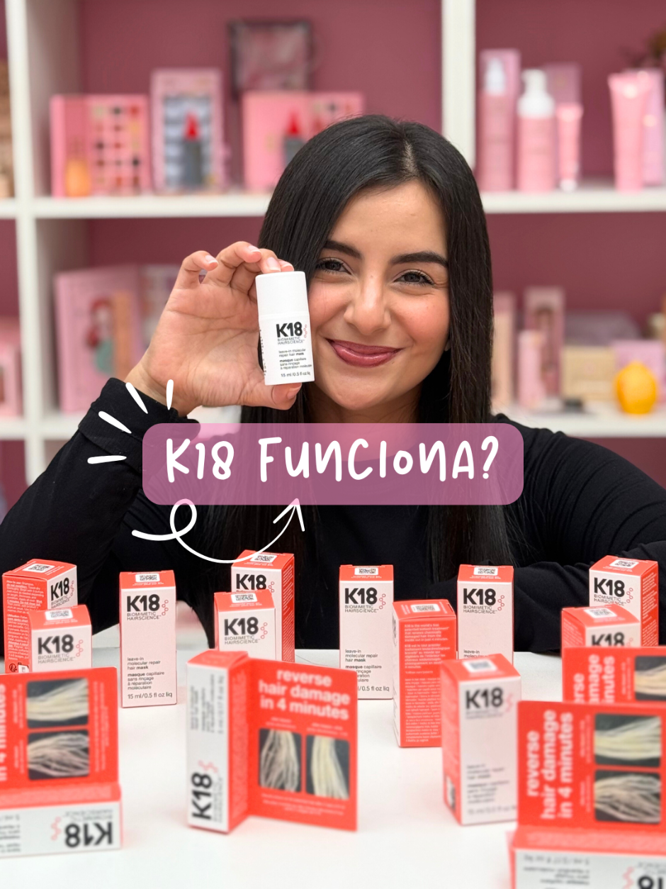 Tu cabello merece sentirse sano y fuerte todos los días 💆‍♀️✨ Los productos K18 no solo nutren, sino que reparan desde el interior, devolviéndole fuerza, suavidad y brillo real a tu melena. 🌿💖 Es como darle una segunda oportunidad a tu cabello, pero mucho más rápido y duradero. #k18 #cuidadocapilar #costarica #tiendademaquillaje #k18hair 