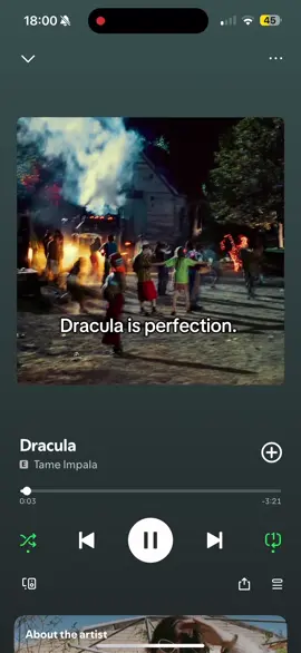 And the music video HELLO @Tame Impala #tameimpala #dracula #draculatameimpala 