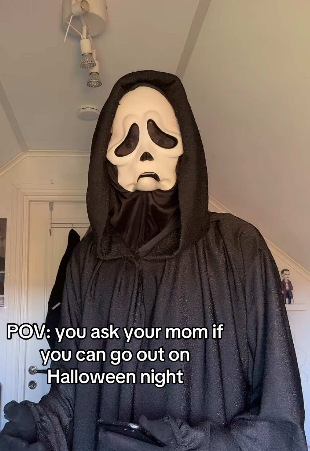 Overthinking it all fr #scream #screammovie #ghostface #ghostfacecosplay #fyp 
