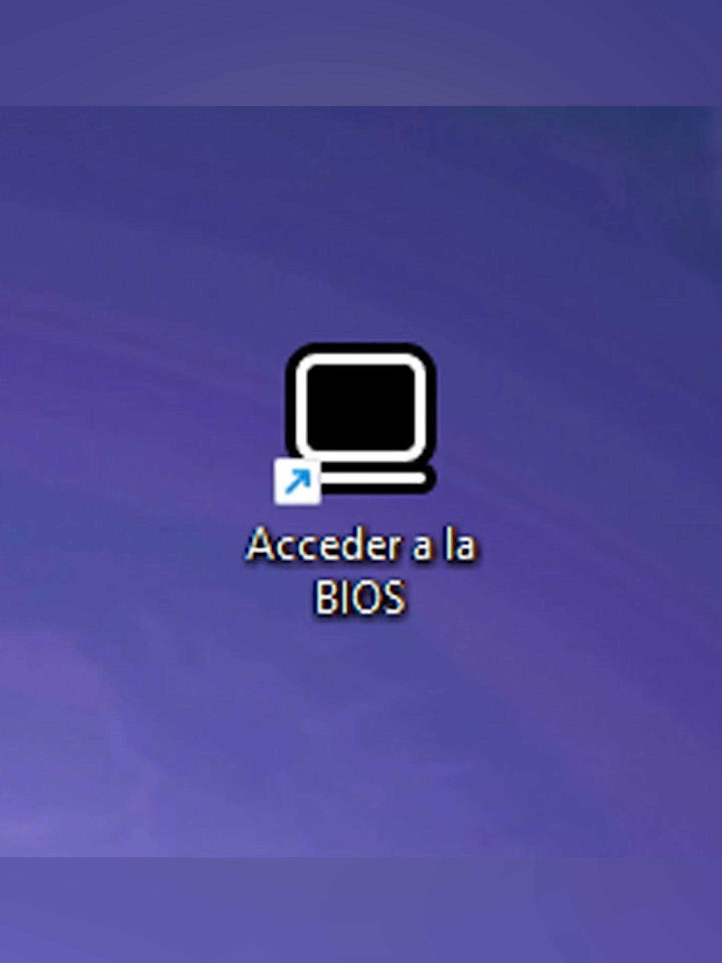 Acceso directo a la BIOS #windows #pc #parati #fyp #intel #amd #setup #bios #uefi