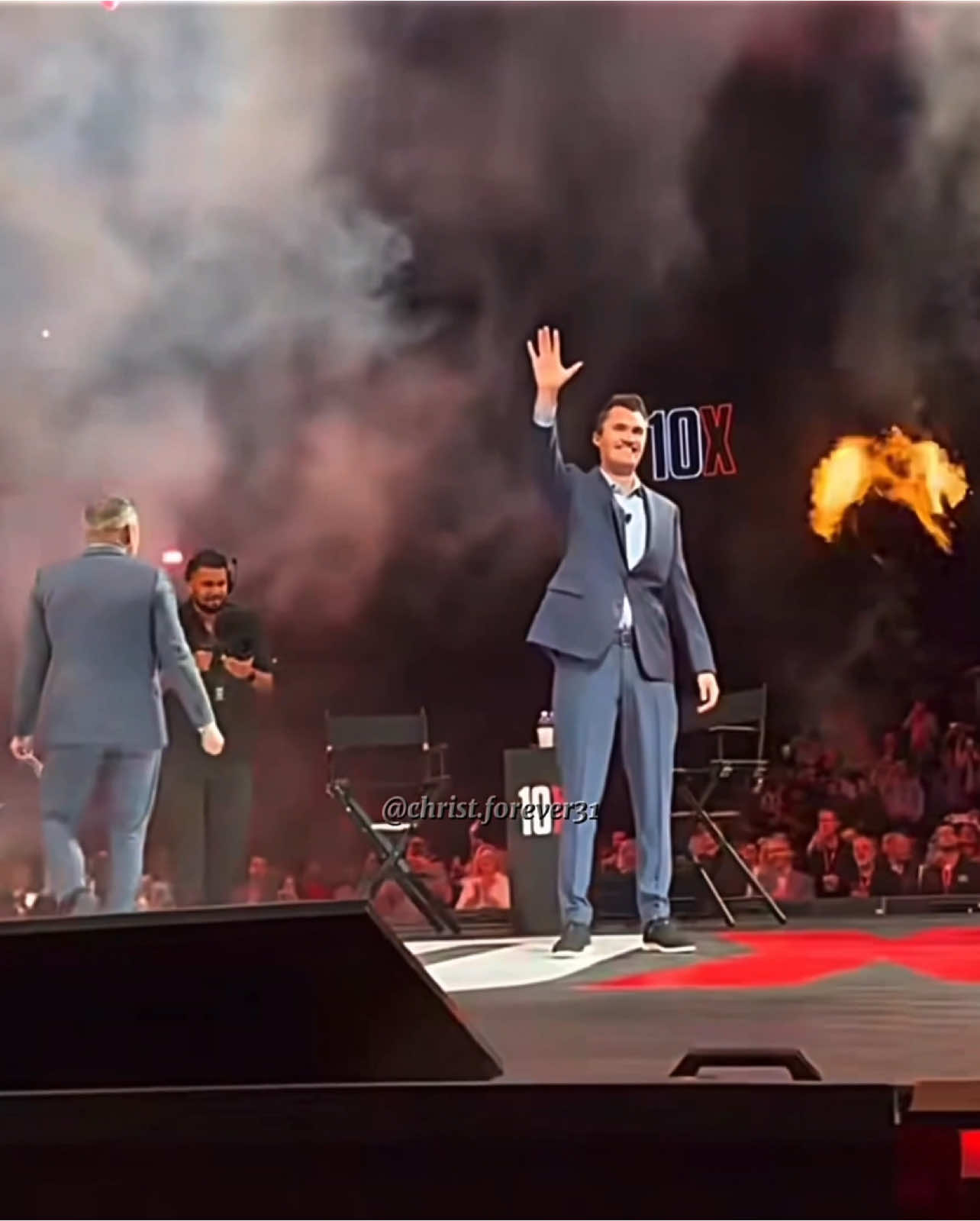 Wanted to see him as president one day🥲#charliekirk #christianity #god #jesus #foryou #candaceowens #charliekirkshow #donaldtrump #erikakirk 