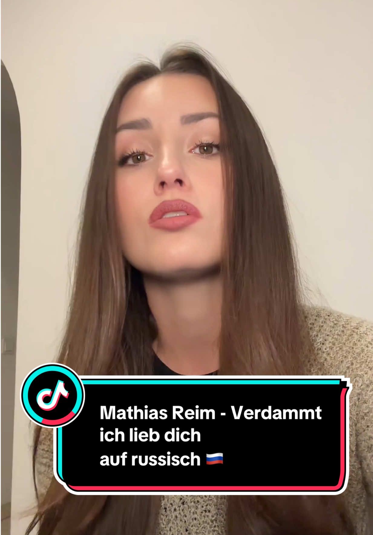 Übersetzt von meiner lieben @anetkateta ❤️   #matthiasreim #schlager #russisch #verdammtichliebdich 
