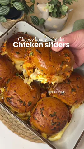 Cheesy honey sriracha chicken sliders 🍔  ✨ Get the full recipe on my app — link in bio! ✨ Why become a member? 🍴 Exclusive, members-only recipes you won’t find anywhere else 🌟 All my viral recipes in one easy-to-access place 📅 Customisable meal plans tailored to your lifestyle 🛒 Smart shopping lists based on the recipes you love 🔢 Full macro breakdowns (calories, protein, fats & carbs) ⚖️ Adjust portion sizes, switch between metric/imperial, and save your favourites 🆕 5–6 brand-new recipes every week to keep things exciting The recipes on my app are all about the food you love to eat! They’re mostly low-calorie, high-protein, and designed to keep you full and energised for hours. 👉🏻 Join today and let’s get cooking  #chickensliders #highprotein #mealideas #cheesyfood #chicken  