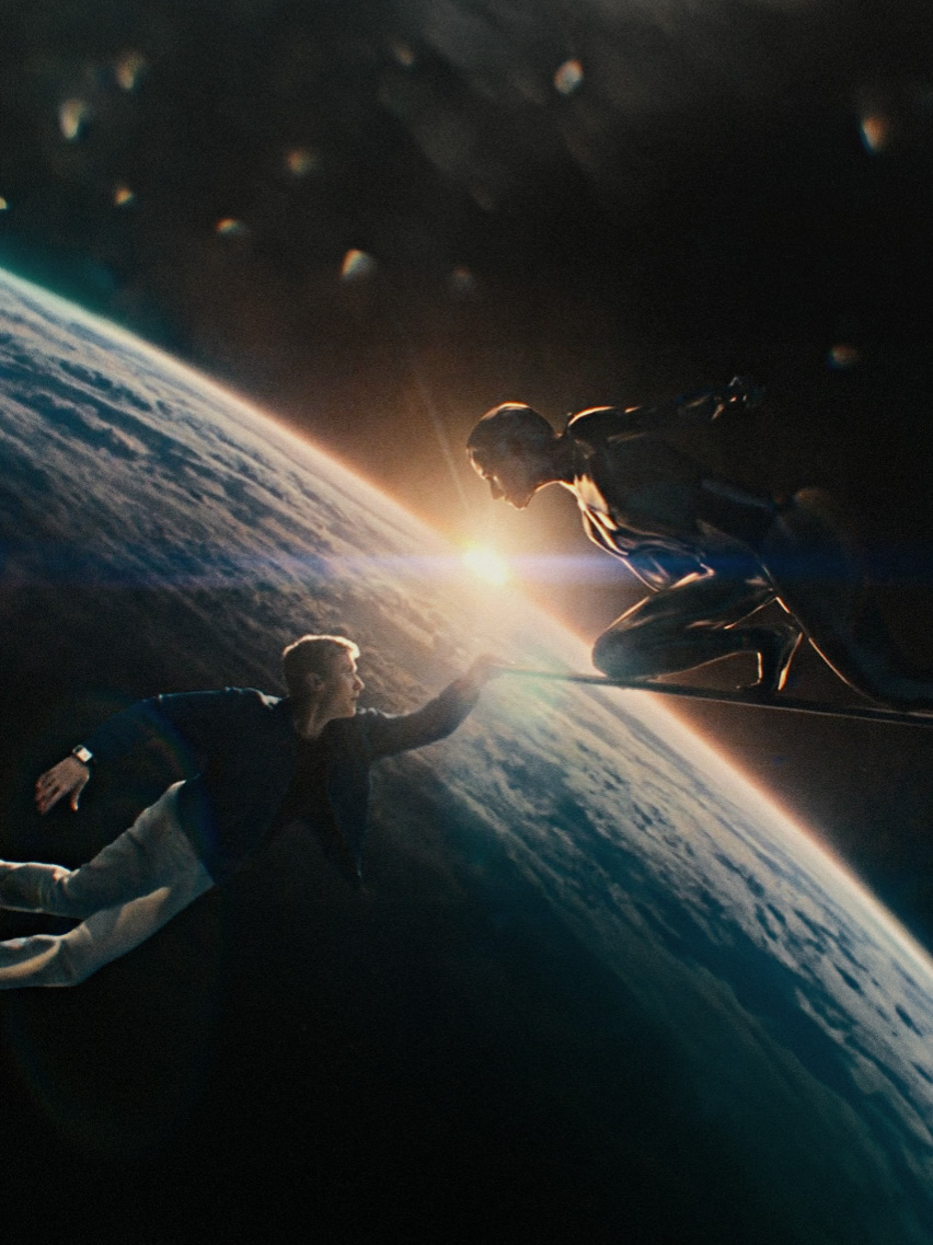 5120x1080 trend with the perfect visual #fantasticfourfirststeps #silvertorch #johnnystorm #silversurfer #josephquinn