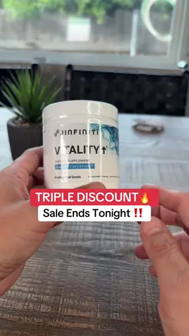 Jinfiniti Vitality NAD Booster #TikTokShopCreatorPicks                                               Final price may vary based on applied promotions, discounts, and coupons at checkout  