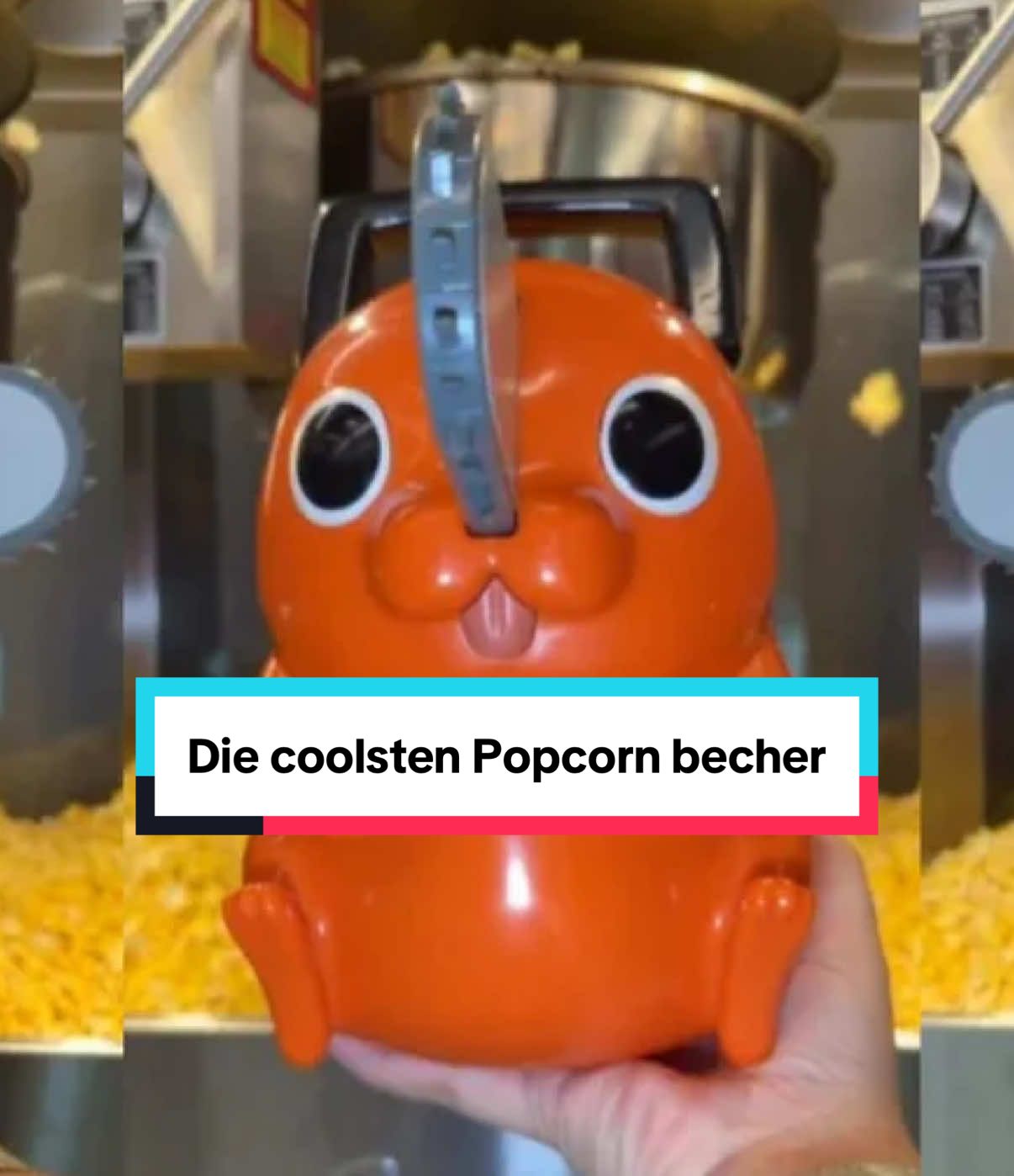 Die coolsten Popcorn Becher aller Zeiten.. Chainsaw Man kommt mit dem Reze Arc.. #chainsawman #chainsawmanrezearc #chainsawmanmovie #chainsawmanfilm #pochita 