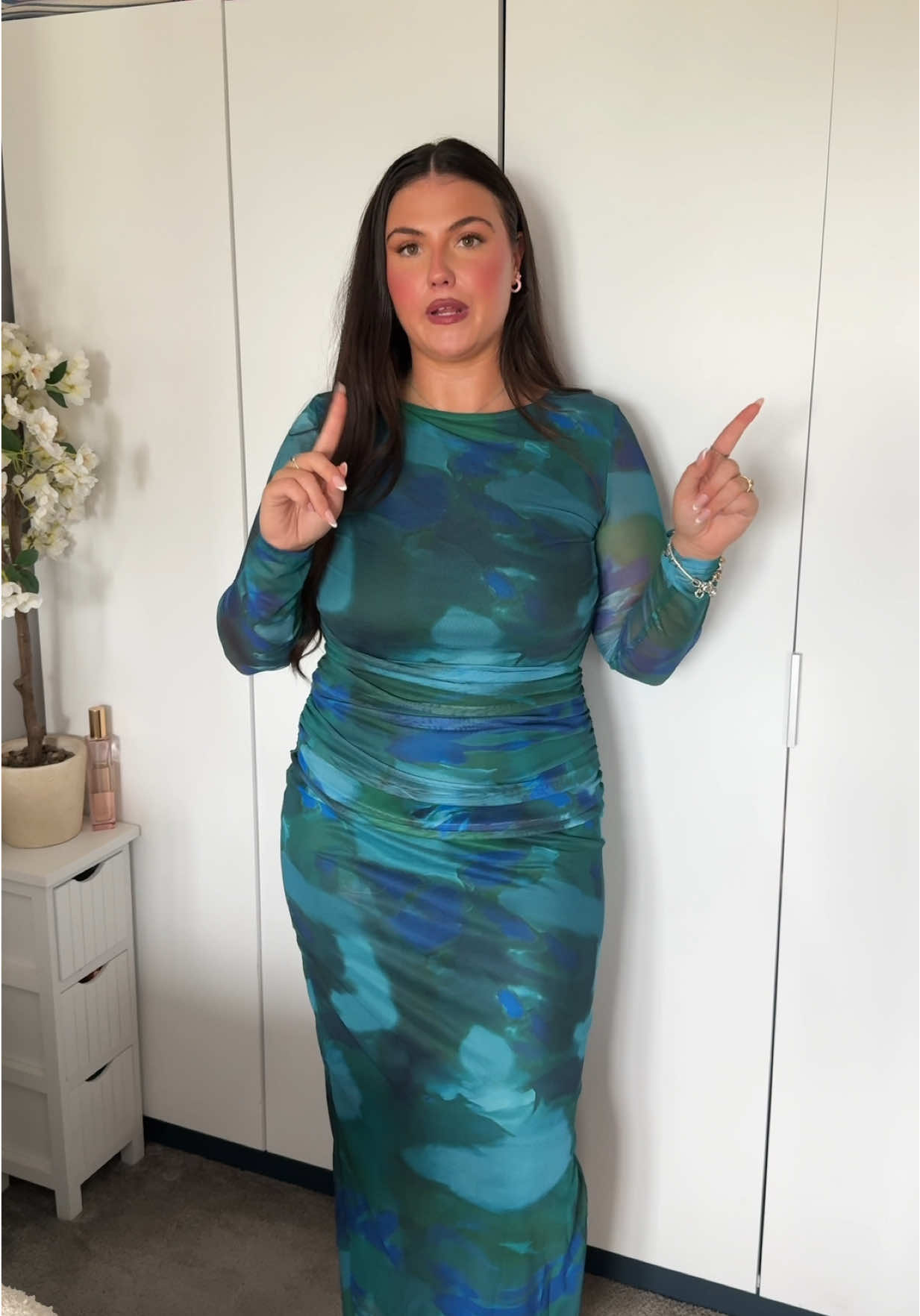 Help,what are your thoughts??💙🦋 #weddingguestdress #weddingguest #foryouppage 