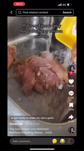 Leave the cooking before the cooking leaves you 😔 #refmike #cooking #chicken 