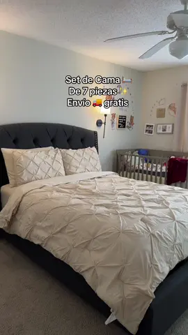 Colores y tamaños disponibles ✨ Set de edredón de 7 piezas completo  suave como una nube@nestl #bedset #comfortset ##nestl #bedroom #bedroomdecor