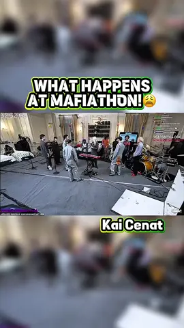 What happens at mafiathon3🌚#kaicenatlive #mafiathon3 #fyp #foryoupage #twitchstreamer 