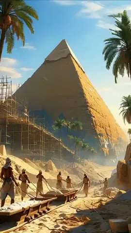 The Pharaohs dreamed it. The builders made it eternal. Their precision was so advanced, the Great Pyramid is aligned to true north with an accuracy of less than 0.05 degrees. ​#fyp #AncientEgypt #Pyramid #Engineering #AIart 