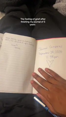 I feel as I lost a friend 🥹  #journaling #journal #whatdoidonow 
