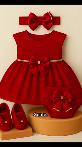 Kit 4 Peças Luxo Festa Vestido Bebê Menina 👗✨ #VestidoBebê #MesversárioLuxo #LookDePrincesa #shopee #viral 