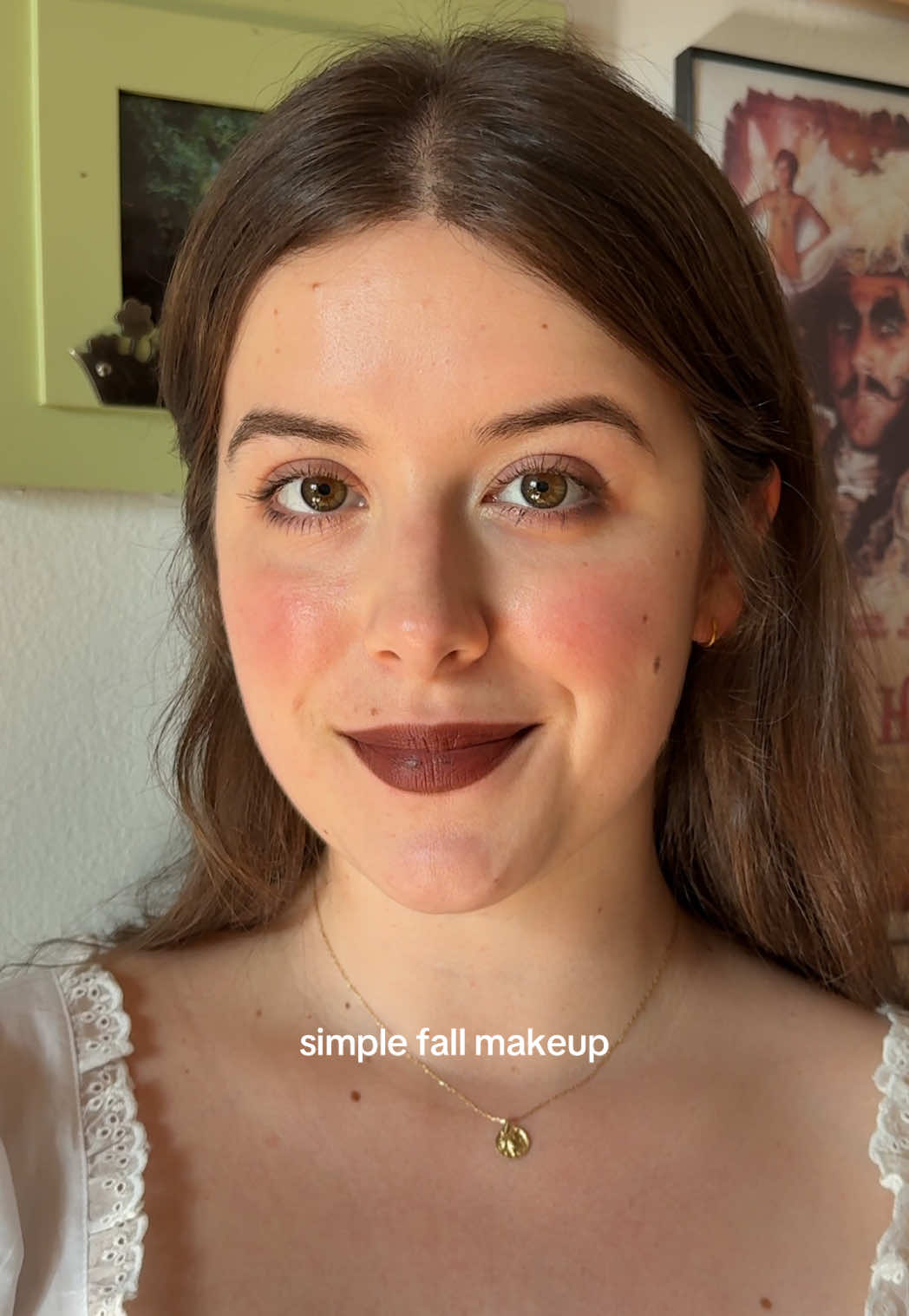 it’s officially fall 🍂 #grwm #fallmakeup 