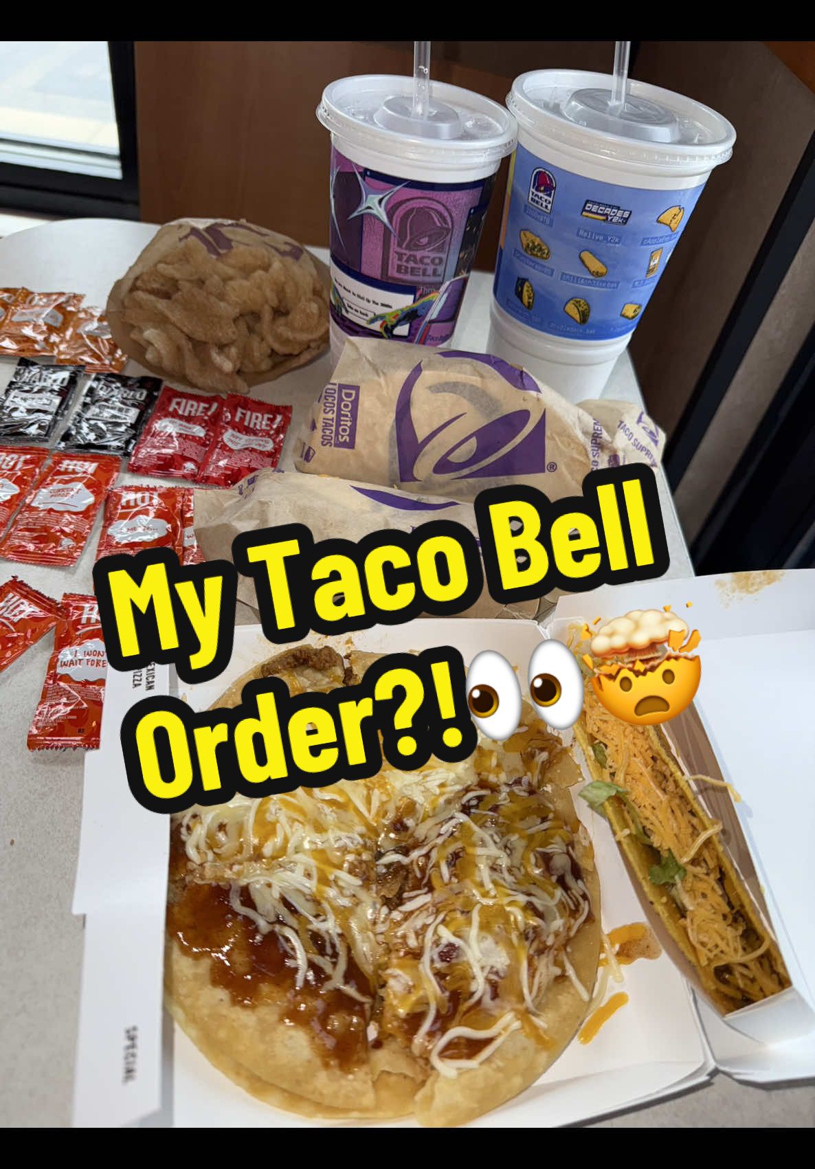 Let’s get lunch at Taco Bell! What’s your Taco Bell order?👀🤯 @@tacobell##tacobell##fastfood##Foodie##foodreview##chopelascreations