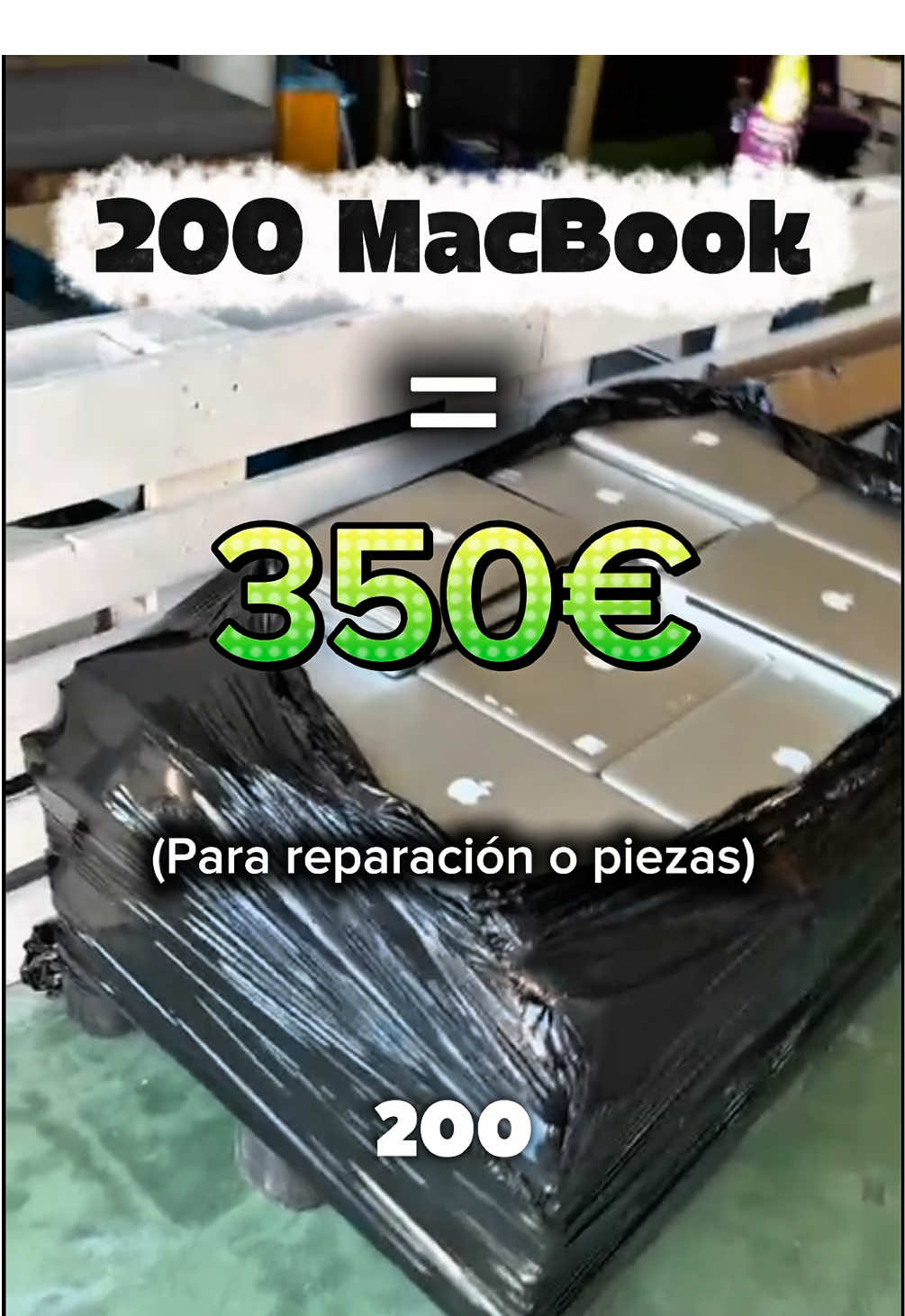 ‼️200 Macbook a 350€‼️ Os esperamos esta semana en 📍Calle Repuente 54A, Santander 🕢 Miércoles y Jueves: 16:00-20:00 🕢 Viernes y Sábado: 10:30-14:00 y 16:00-19:30 🕢 Domingo:  10:00-15:00 ❌Lunes y Martes CERRADO  #revalora #outlet #barato #chollos #macbook 