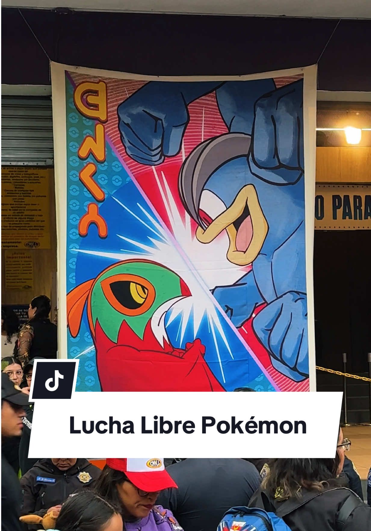 Así estuvo la Lucha Libre Pokémon 🇲🇽 La neta deberían hacer más de esto jajaja 