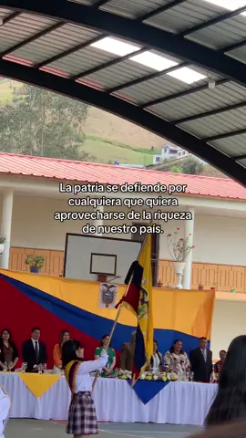 Y no dejarnos engañar por discursos baratos que envenenan el alma de los Ecuatorianos💔🥺. #paro #ecuador🇪🇨 #paratii #flpyシ #bandera 