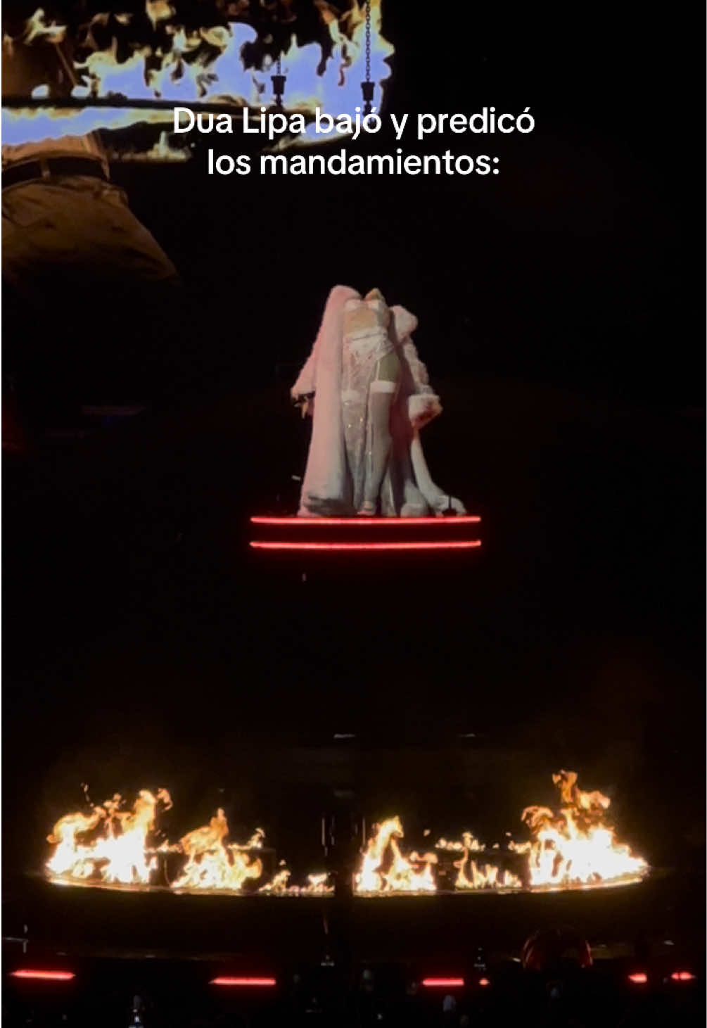 Diosa Lipa ❤️‍🔥 Predicando el bien desde New Rules 💖 #dualipa #trainingseason #radicaloptimism #madisonsquaregarden #nyc @Dua Lipa @Team Dua HQ 