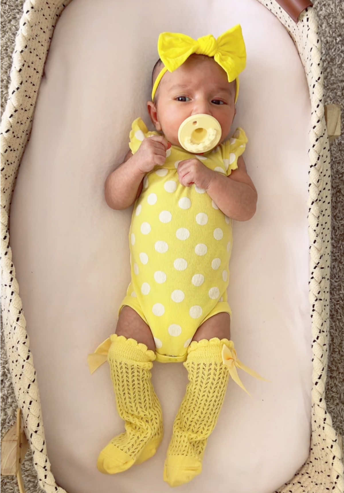 My ray of sunshine #fypシ #babiesoftiktok #newborn #newbornbaby #babyfever 