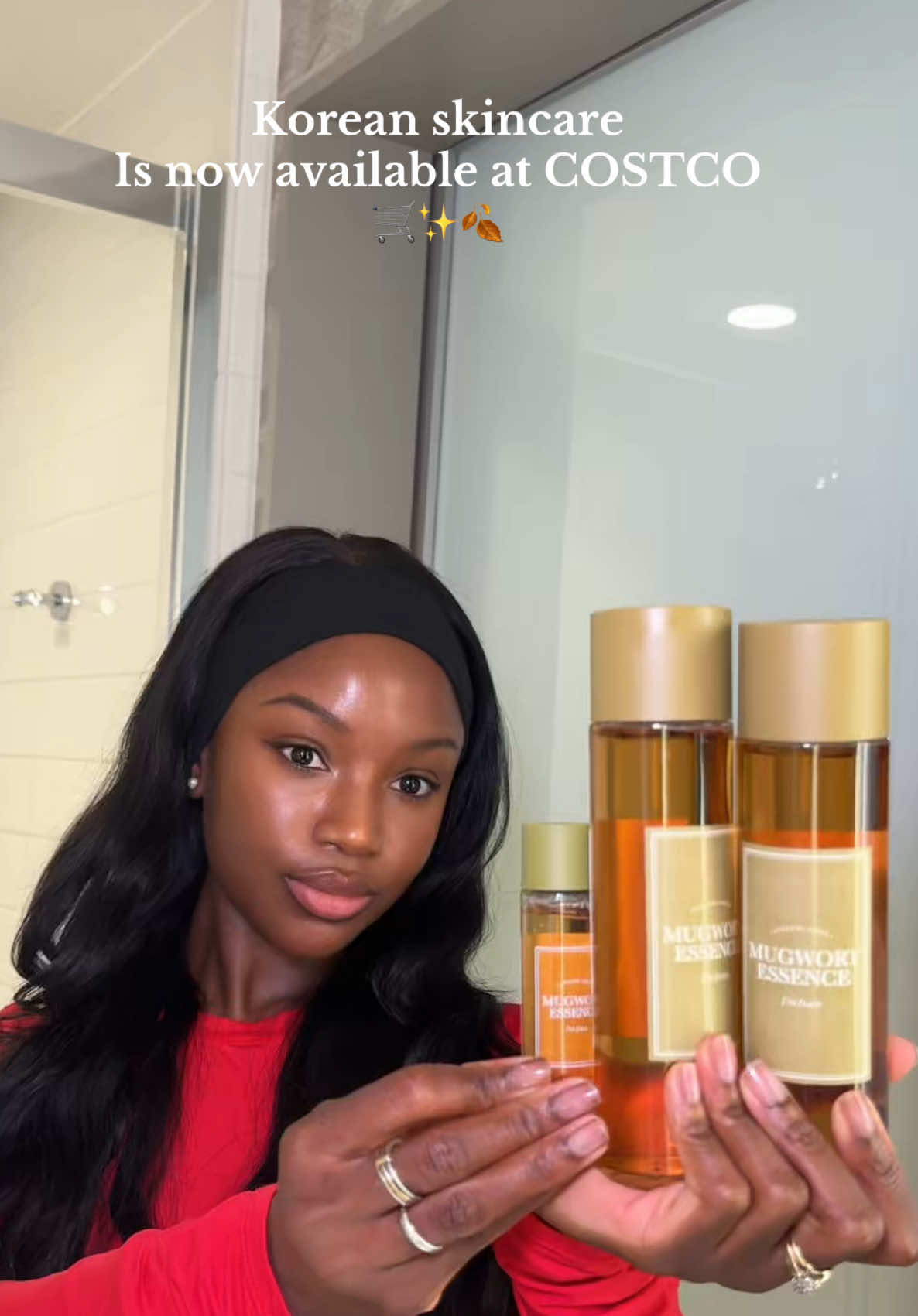 Korean skincare is now available at COSTCO @imfrom_us  #imfromtoner #costcofinds #costcomusthaves #costcodeals #mugwortessence