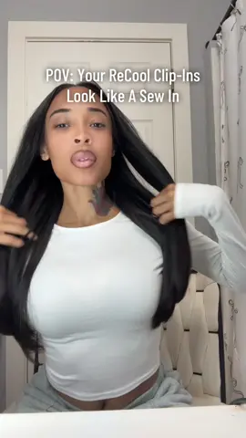 Full all the way to the end  TK20 for the extra 20% OFF @Recoolhair @recoolhairus_shop #recool #clipinsforblackgirls #clipins #fallhairtrends 