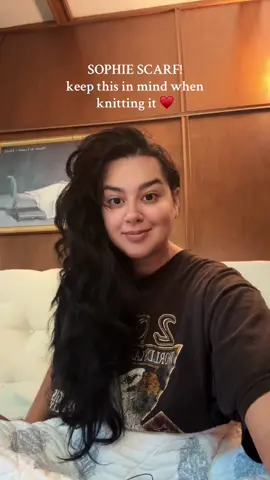 TRUST THE PROCESS when knitting the Sophie scarf 🧣 #cottagecore #knitting #knitter #knit #beginnerknitter 
