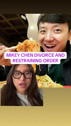 Mikey Chen Divorce and Restraining Order????? #mikechen #mikeychen #strictlydumpling #mikexingchen #youtube 