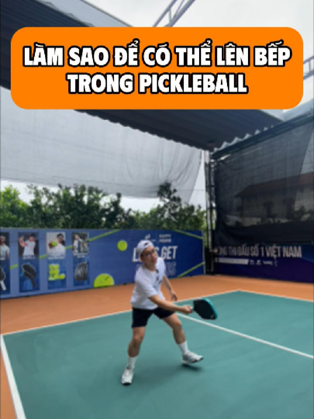 cách để lên bếp hiệu quả trong pickleball #pickleball