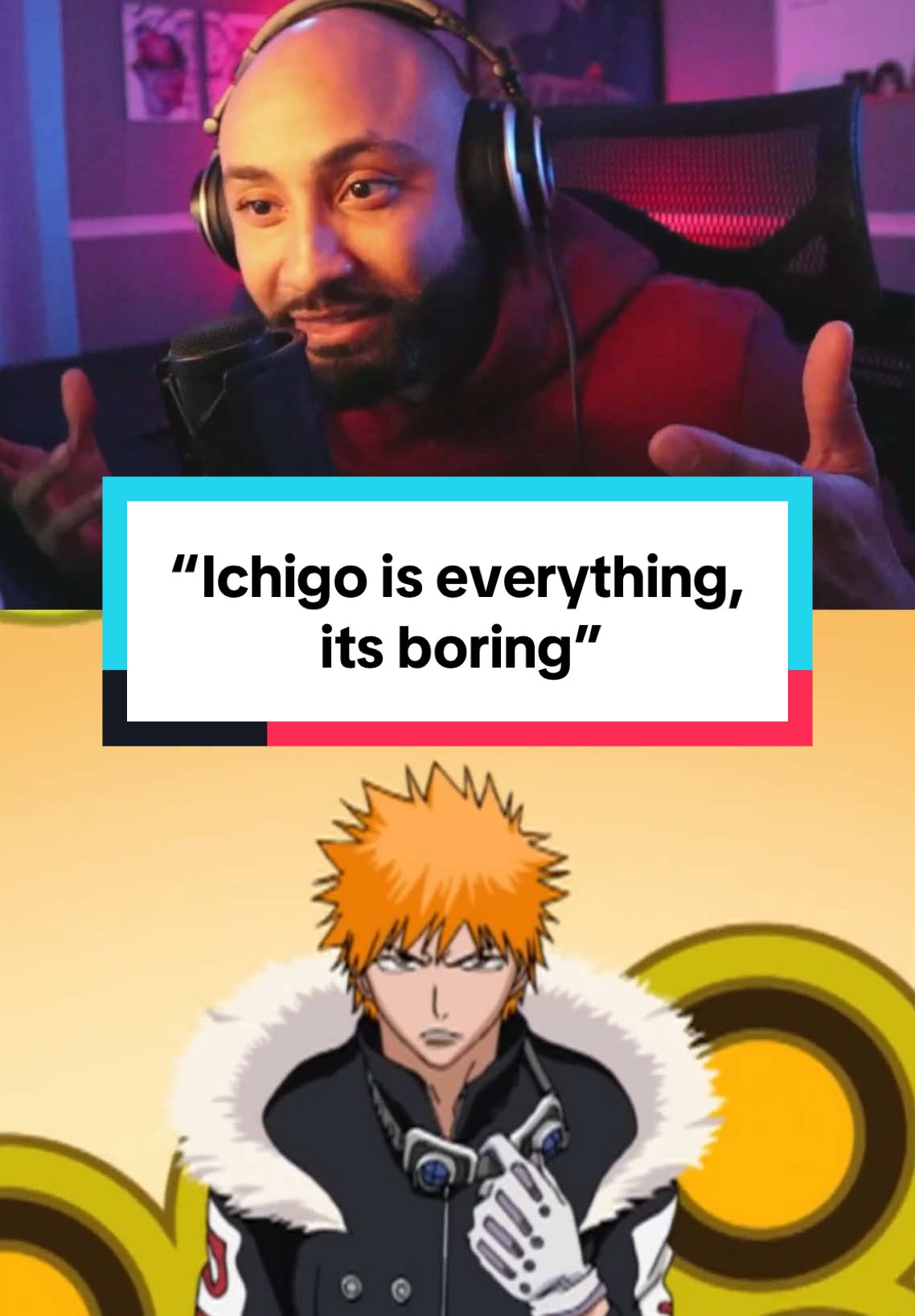Ichigo being “everything” is a problem until you bring up other main characters #anime #manga #bleach #naruto #onepiece 