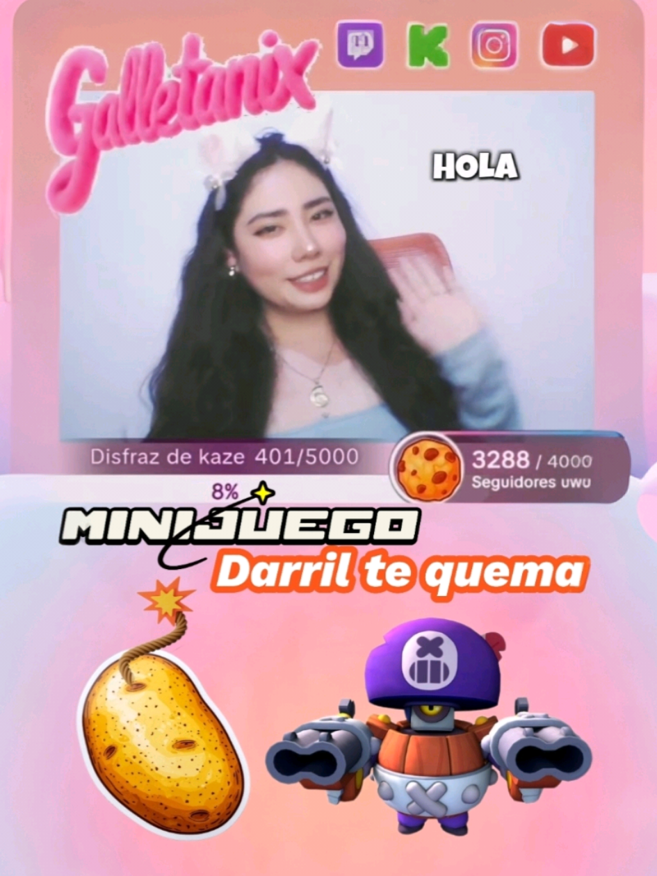 Minijuego Darril te quema 💣🥔 #fyp #minijuegos #brawlstars #galletanix #lapapasequema