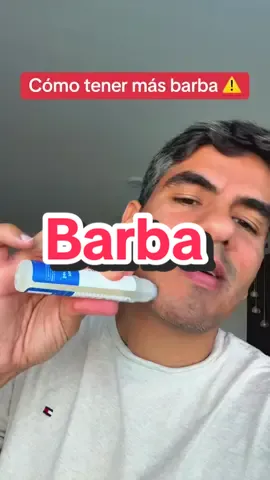 Para que salga más barba #gabrielrecomienda #bebodywise #caidadecabello #barba 