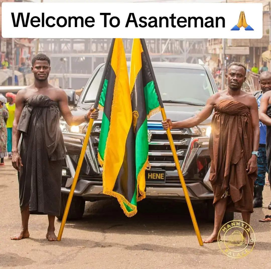 Part 1| Welcome to Asanteman!! Asante y3 oman. Take time to view some great poles of Asanteman....#Asanteman #asanteakade3💚💛🖤  @official page of oheneba @KOKOFUMAN TV @Opemsuo Radio 