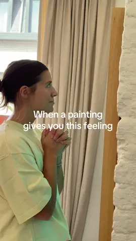 Find yourself a boyfriend that looks at you, the way I look at my painting girls 💙 #fyp #colors #artreveal #painting #Love 