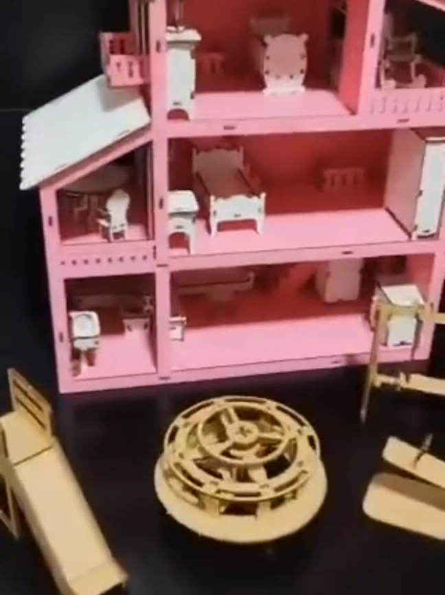 ✨ Diversão garantida para a criançada! A Casinha de Boneca Infantil com Móveis e Parquinho em MDF pintada é o presente perfeito para estimular a imaginação neste Dia das Crianças. 🏡🎠 Garanta já essa fofura e surpreenda quem você ama! 💖 👉 Link na Bio #DiaDasCrianças #CasinhaDeBoneca #DiversãoCriativa #brincadeiras #brinquedos 