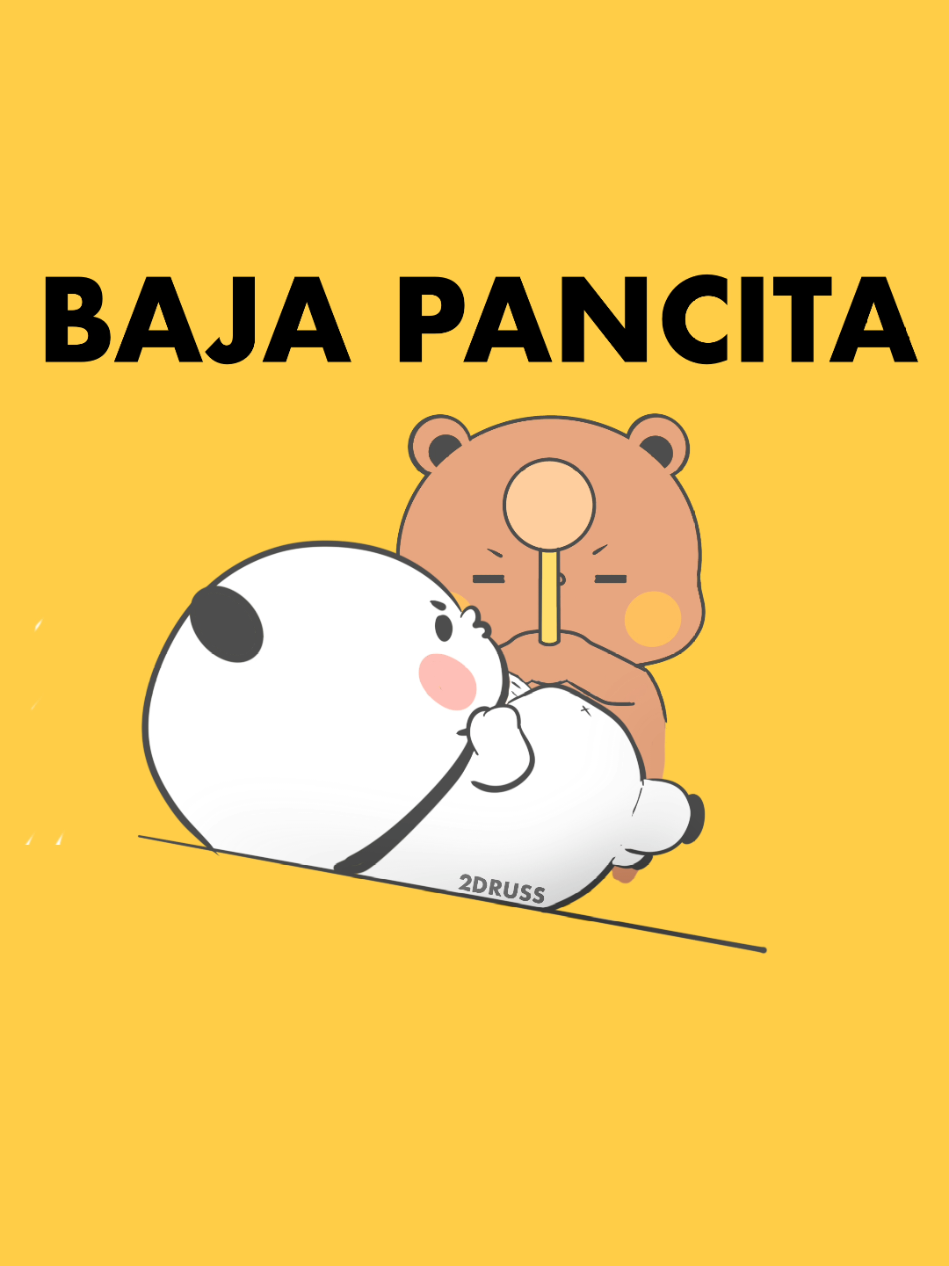 Momento de bajar la pancita. - Bubu esta dispuesta a todo para bajar la watita y Dudu está para apoyarla. - animado por: @2D RUSS  #mocchi #bubududu #bdw