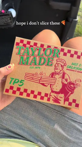 New balls 🤩🍕 @TaylorMade Golf #taylormadegolfballs #golfballs #golfballcollection 