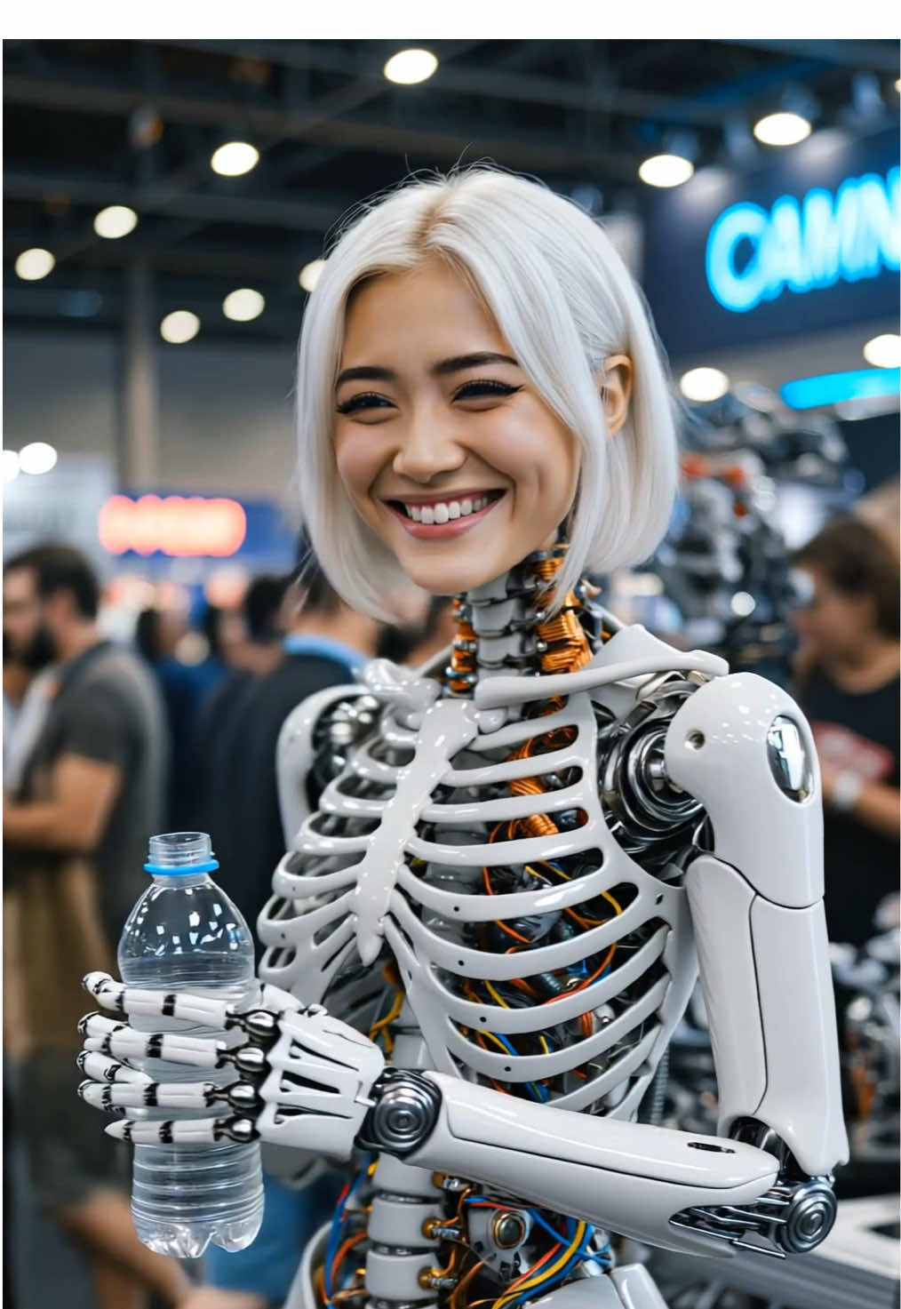 First test of DIY… What?  #ai #irc #robot #fyp #trending 