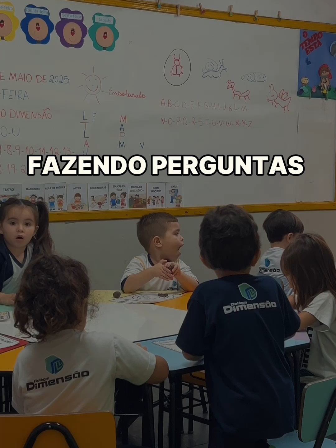 Qual resposta você mais gostou? Conta aqui pra gente 💚💙#avaré #colegioavare #escolaavare