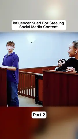 Influencer Sued For Stealing Social Media Content . Part 2 #judgeporter #judgeshows #captainporter #judgeshows #viral 