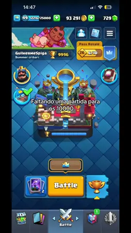 NT - Nem tentou  . . . . #clashroyale #clash #fyp #meme #memeclashroyale 