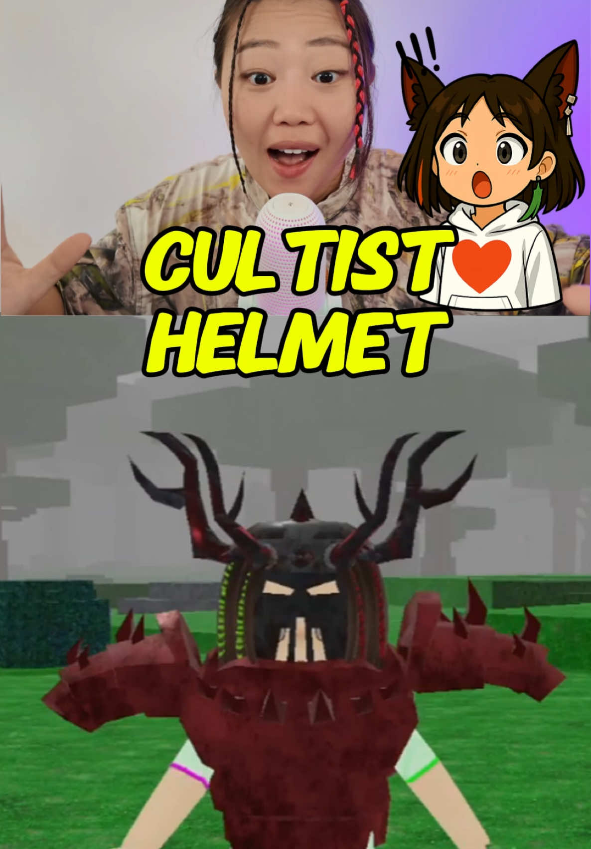 Antwort auf @Dani Verdari Infernal Helmet 🪖 in 99 nights in the forest 🌳 Cultist Helmet, how to craft them! #tutorial 