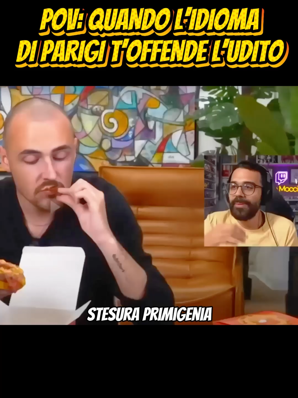 Tenzone verbale tra Mocciadius e lo Scolaro Surrinus, su quale lingua sia degna di nominare il “friabile